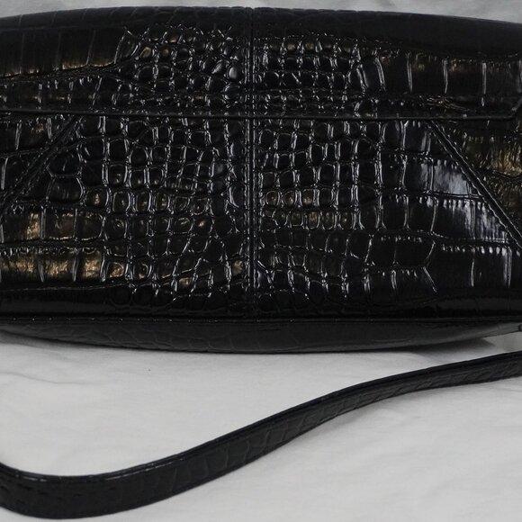 Liz Claiborne Black Clutch/Shoulder Bag 8x4 - Picture 1 of 10